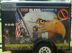 Anti-Terrorism Vehicle Vinyl Wrap