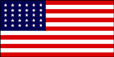 US Flag 1848