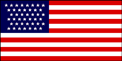 US Flag 1890