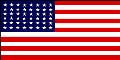 US Flag 1912